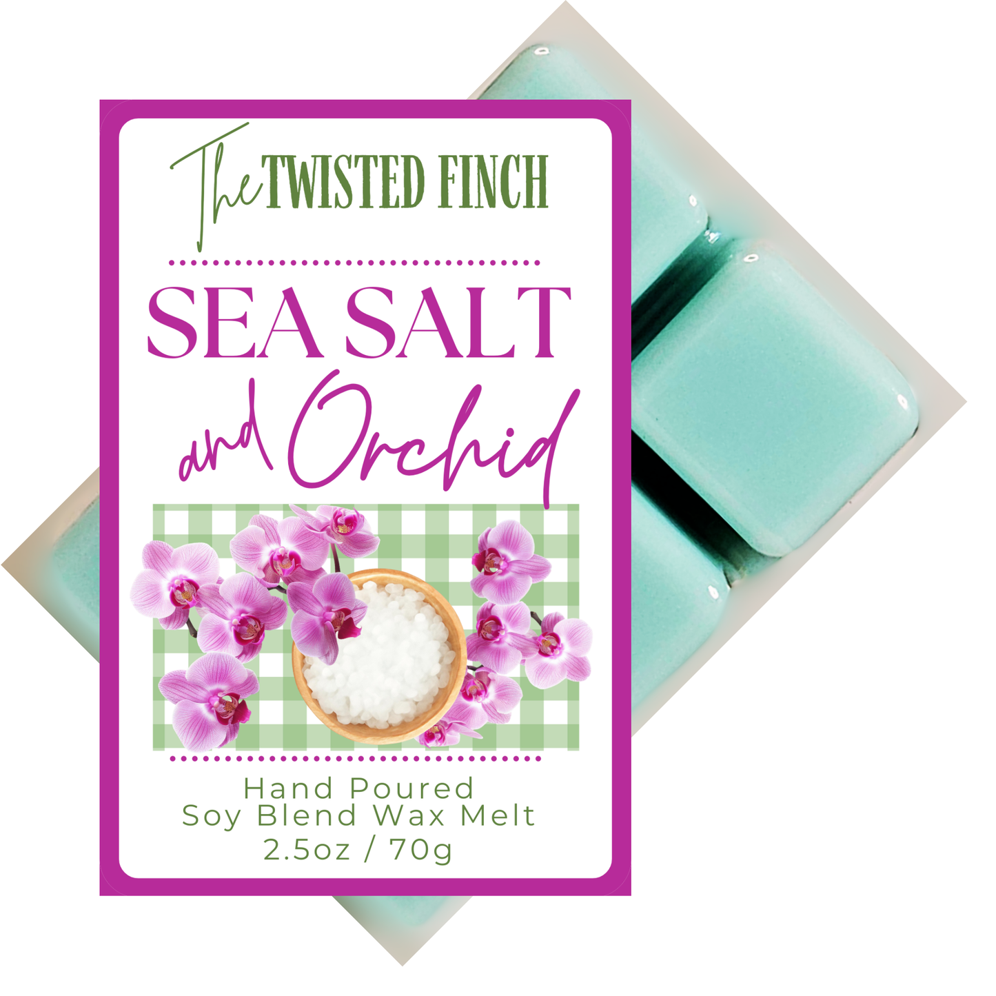 Sea Salt and Orchid Wax Melt