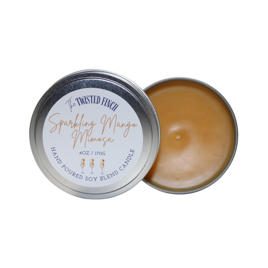 Sparkling Mango Mimosa Large Candle Tin