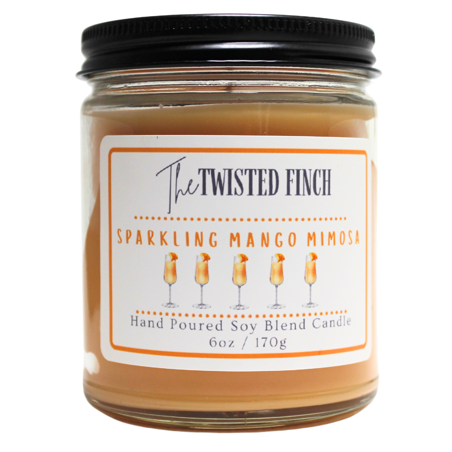 Sparkling Mango Mimosa Medium Jar Candle