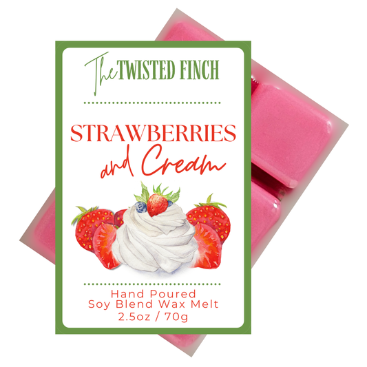 Strawberries and Cream Wax Melt