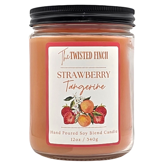 Strawberry Tangerine Large Jar Candle