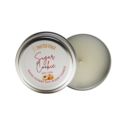Sugar Cookie Small Candle Tin