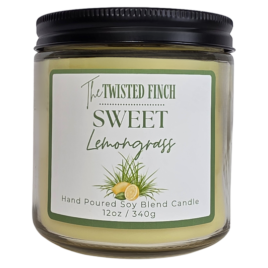 Sweet Lemongrass Large Jar Candle