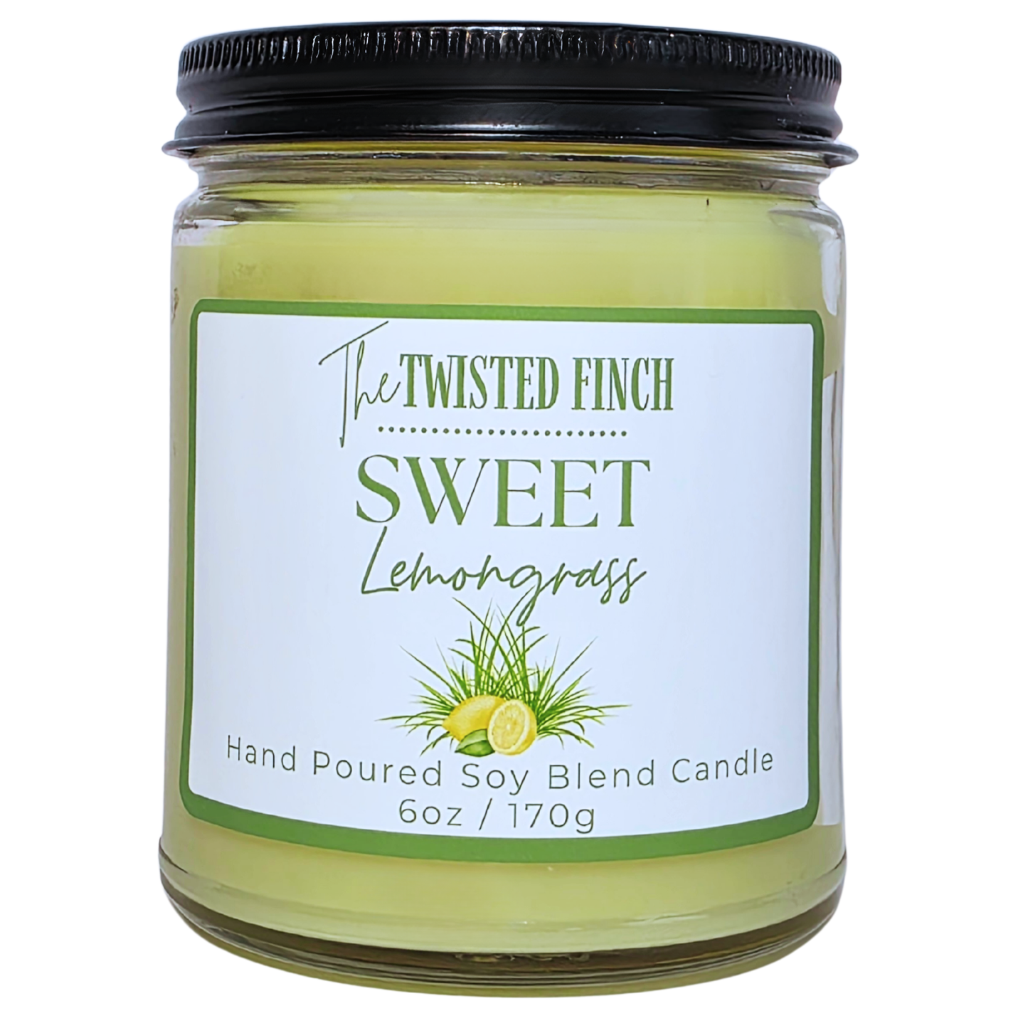 Sweet Lemongrass Small Jar Candle