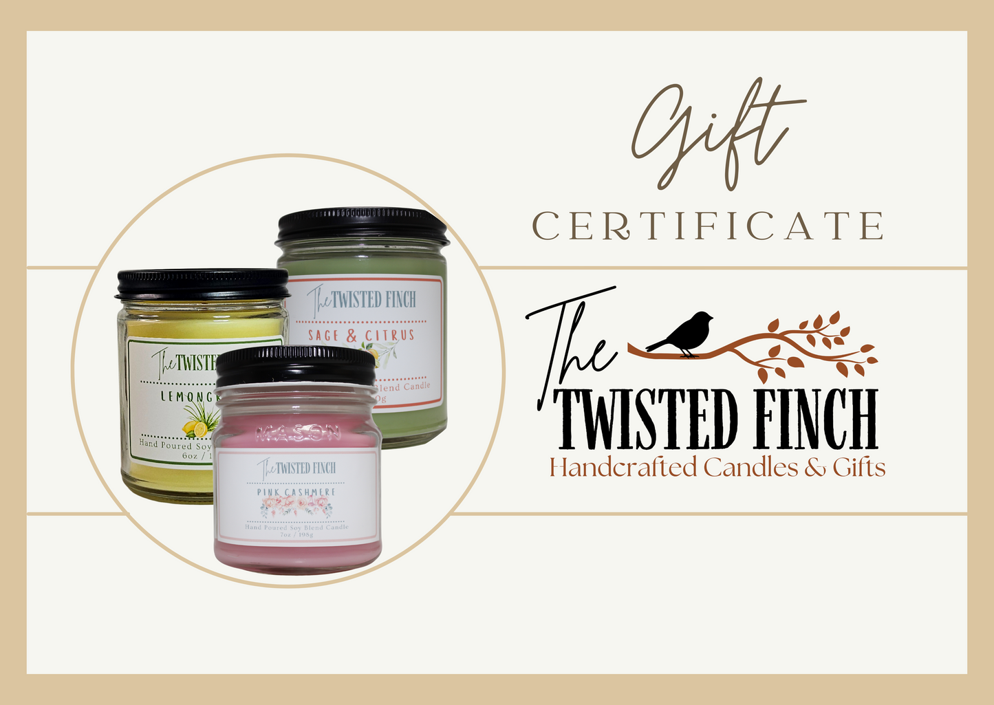 The Twisted Finch Gift Card