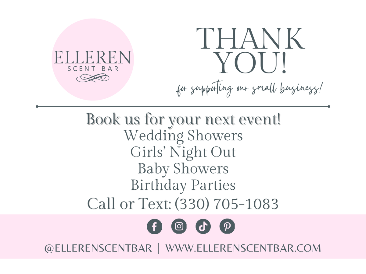 Elleren Perfume Private Party Event Booking