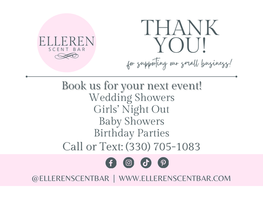 Elleren Perfume Private Party Event Booking