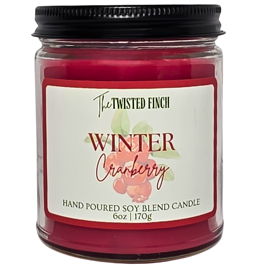 Winter Cranberry Small Jar Candle