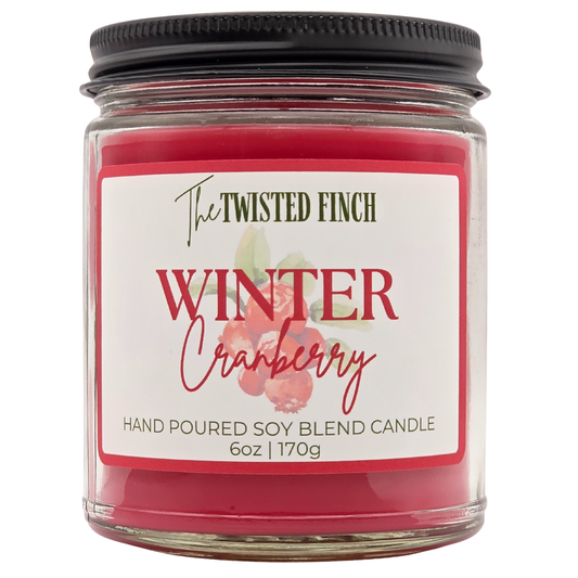 Winter Cranberry Small Jar Candle